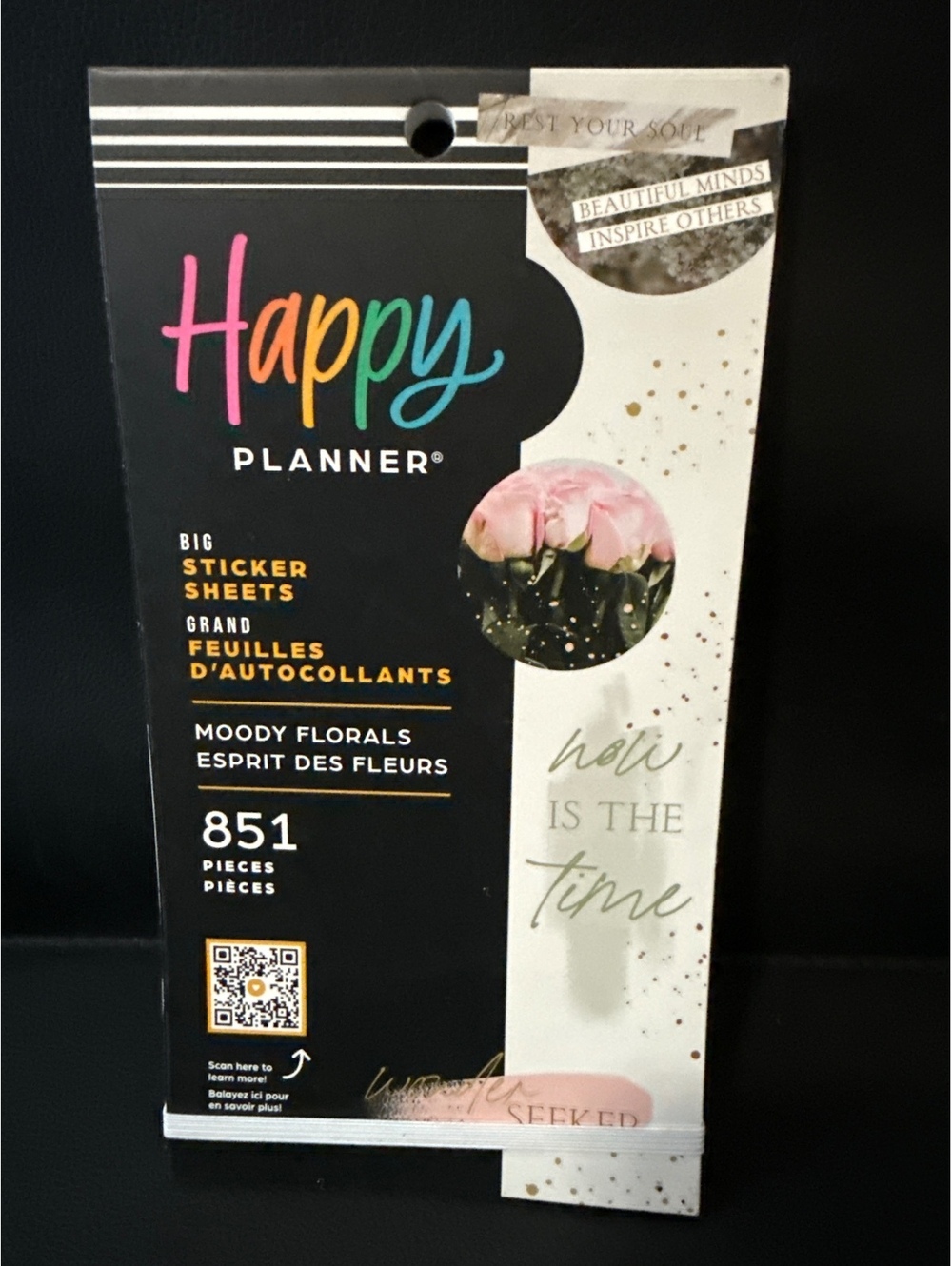 Happy Planner Big Sticker Sheets Moody Florals 851 Pieces